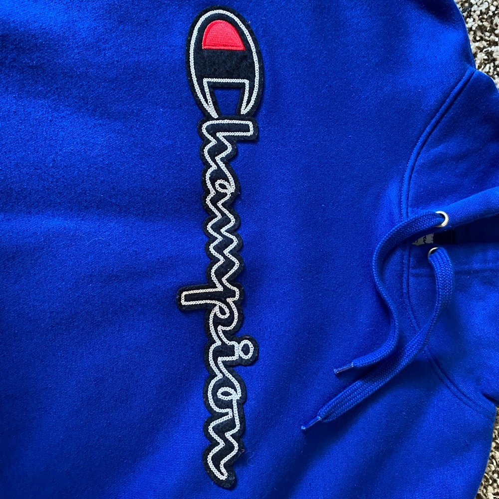 Champion Royal Blue Hoodie